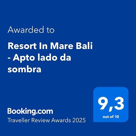 Resort In Mare Bali - Apto Lado Da Sombra Парнамирим Екстериор снимка